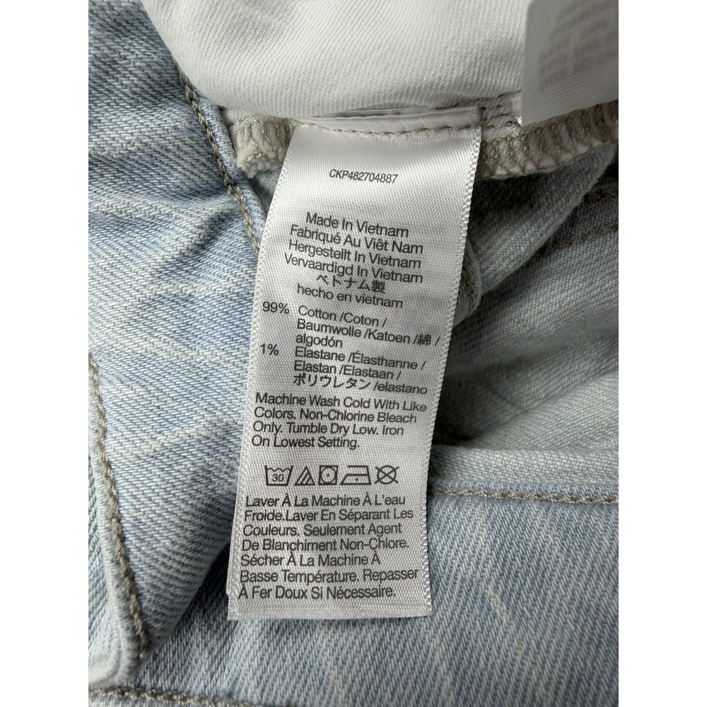 Madewell The Curvy Perfect Vintage Jean Light Wash Denim Size 27 - Picture 11 of 16
